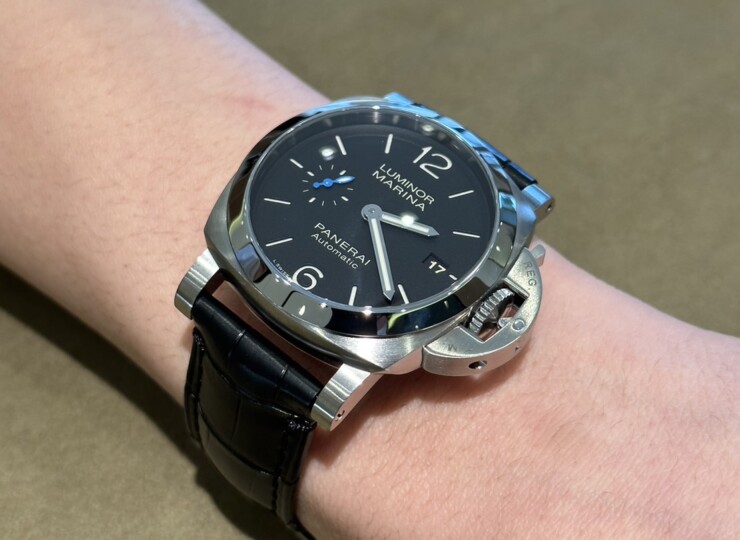 PANERAI ルミノール マリーナ 40mm スティール ブラック文字盤 PAM01372