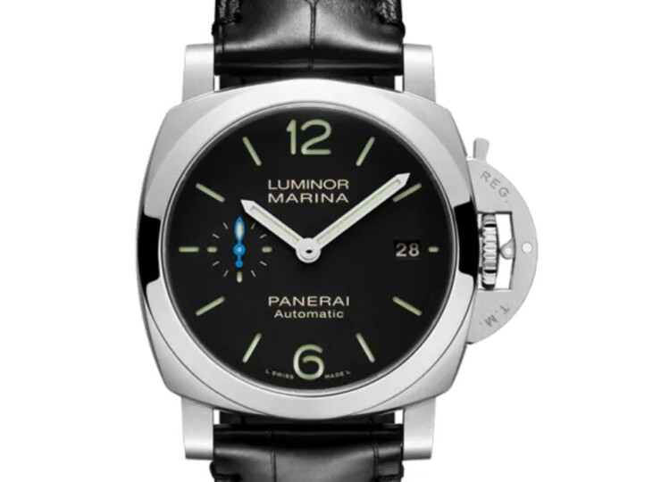 PANERAI ルミノール マリーナ 40mm スティール ブラック文字盤 PAM01372