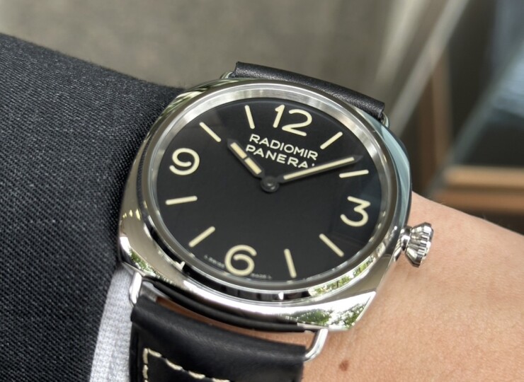 PANERAI ラジオミール オフィチーネ 45mm スティール ブラック文字盤 PAM01382
