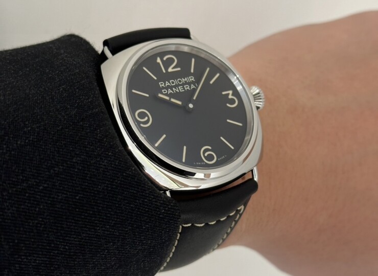 PANERAI ラジオミール オフィチーネ 45mm スティール ブラック文字盤 PAM01382
