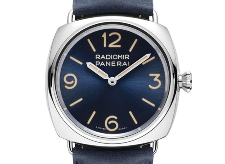 PANERAI ラジオミール オフィチーネ 45mm スティール ブルー文字盤 PAM01383