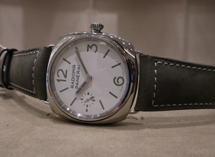 PANERAI ラジオミール オフィチーネ 45mm スティール ホワイト文字盤 PAM01384