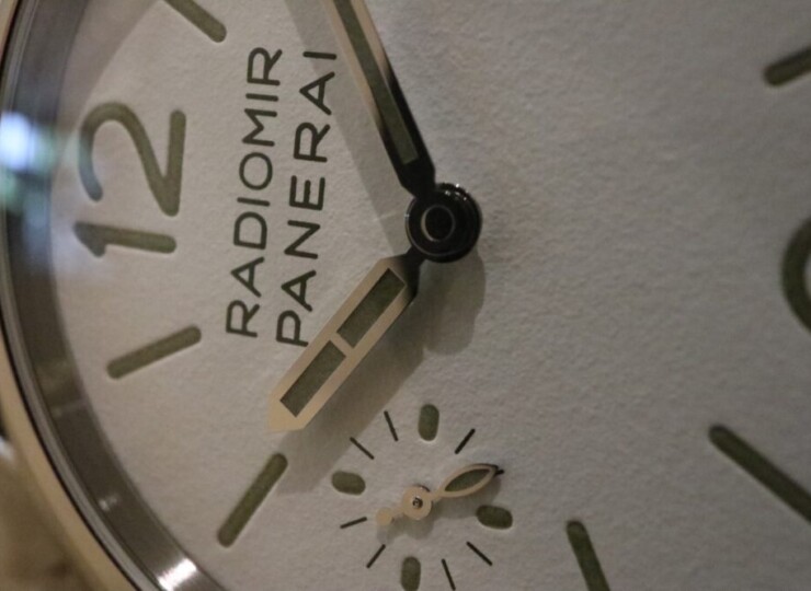 PANERAI ラジオミール オフィチーネ 45mm スティール ホワイト文字盤 PAM01384