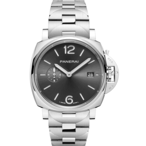 ルミノール ドゥエ 42mm スティール アンスラサイト文字盤