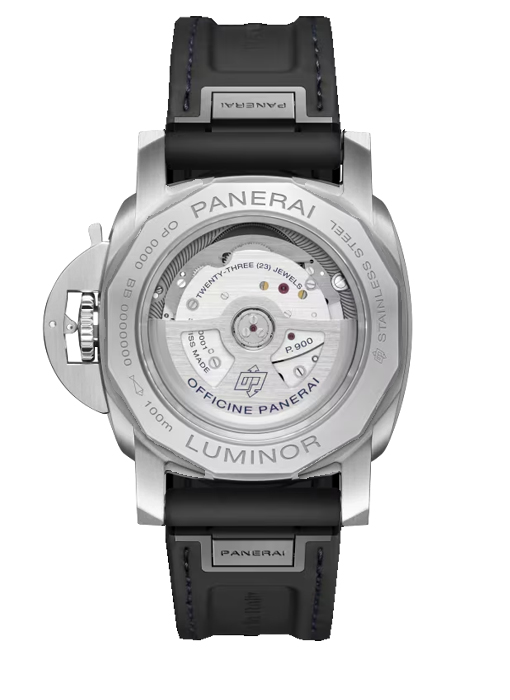 PANERAI ルミノール ルナ・ロッサ GMT 40mm スティール ブルー文字盤 PAM01404