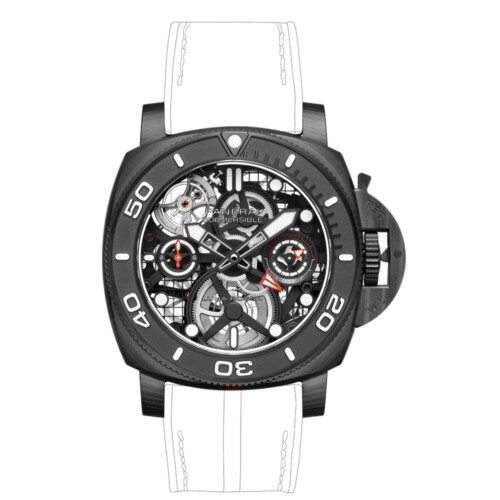 PANERAI サブマーシブル トゥールビヨン GMT ルナ・ロッサ エクスペリエンス エディション 45mm カーボテック™ PAM01405