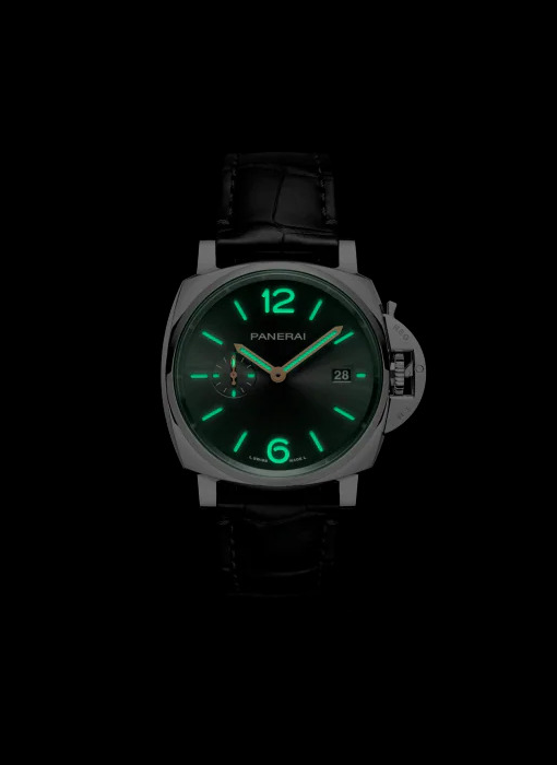 PANERAI ルミノール ドゥエ 42mm イエローゴールド グリーン文字盤 PAM01423