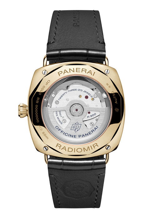PANERAI ラジオミール 40mm イエローゴールド グリーン文字盤 PAM01437