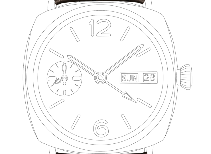 PANERAI ラジオミール パーペチュアルカレンダー 45mm ゴールドテック™ ホワイト文字盤 PAM01453