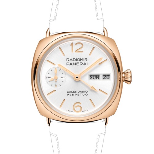 PANERAI ラジオミール パーペチュアルカレンダー 45mm ゴールドテック™ ホワイト文字盤 PAM01453