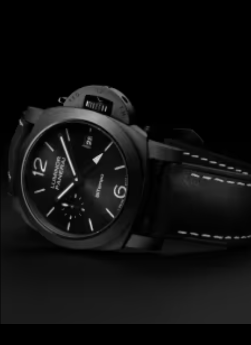 PANERAI ルミノール GMT 40mm セラミック ブラック文字盤 PAM01460