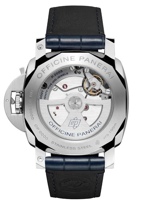 PANERAI ルミノール ディエチ ジョルニ GMT 44mm スティール ブルー文字盤 PAM01482