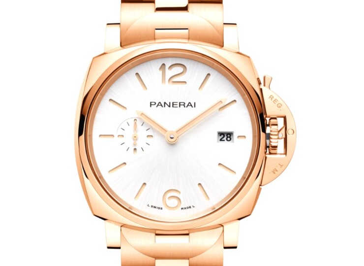 Panerai ルミノール ドゥエ トゥットオーロ 42mm ゴールドテック™ ホワイト文字盤 PAM01494