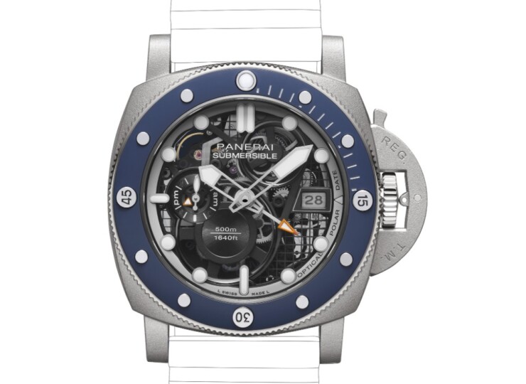 PANERAI サブマーシブル GMT 47mm チタン PAM01495