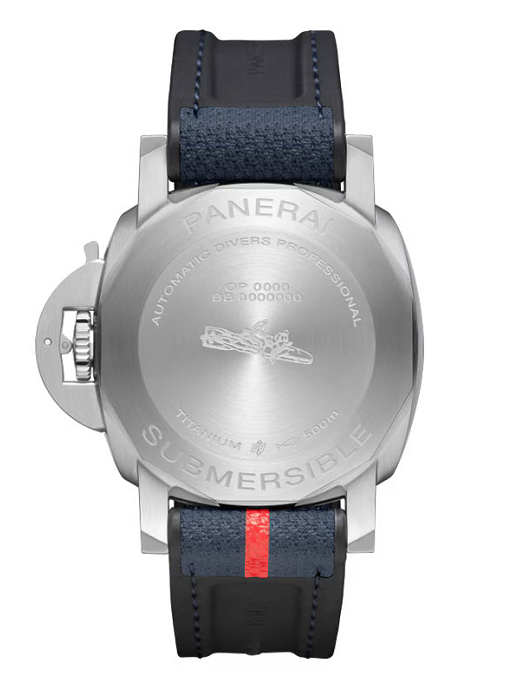 PANERAI サブマーシブル GMT ルナ・ロッサ チタニオ 42mm チタン ブルー文字盤 PAM01507