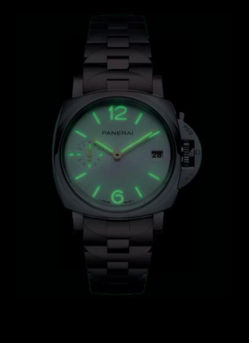 PANERAI ルミノール ドゥエ 38mm スティール ホワイト文字盤 PAM01508
