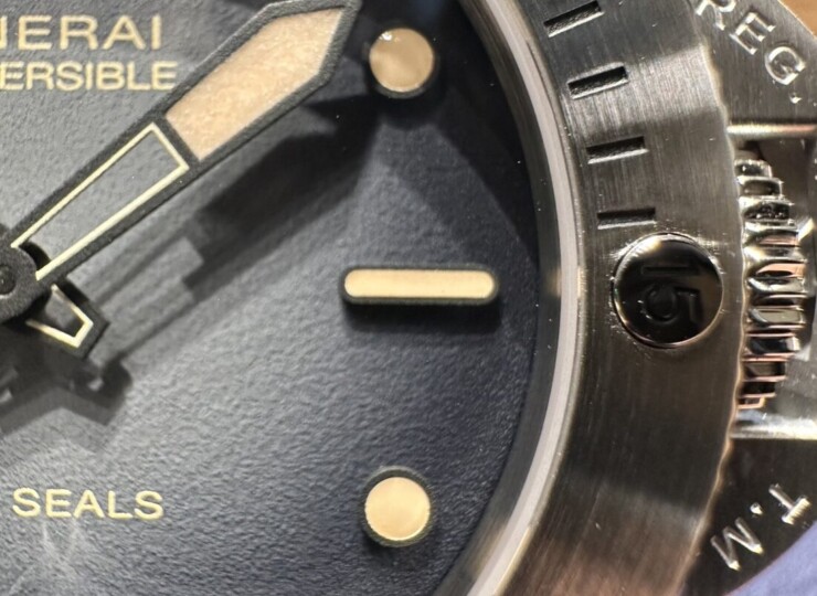 PANERAI サブマーシブル ネイビーシールズ 44mm スティール ブラック文字盤 PAM01518