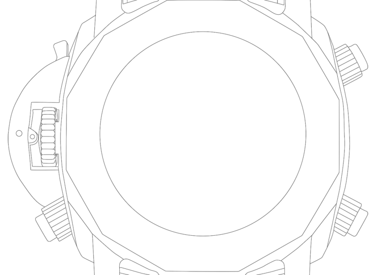 PANERAI サブマーシブル クロノ ネイビーシールズ 47mm チタン ブラック文字盤 PAM01521