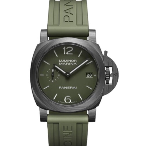 ルミノール マリーナ 40mm カーボテック™ グリーン文字盤