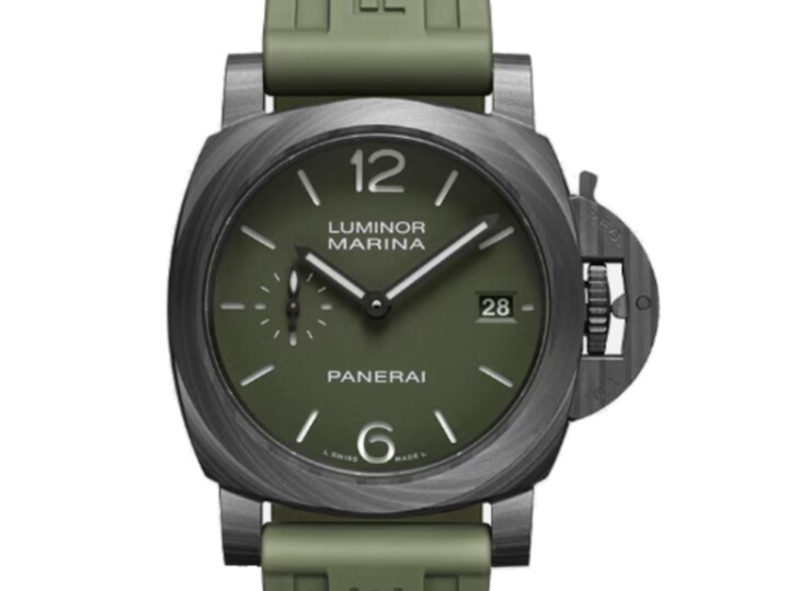 PANERAI ルミノール マリーナ 40mm カーボテック™ グリーン文字盤 PAM01526