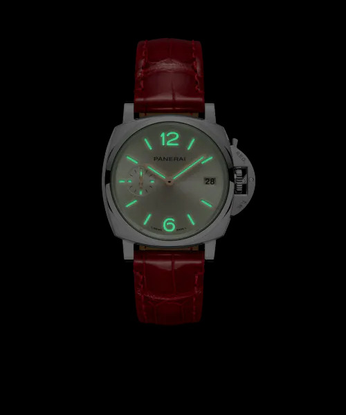 PANERAI ルミノール ドゥエ 38mm スティール アイボリー文字盤 PAM01550