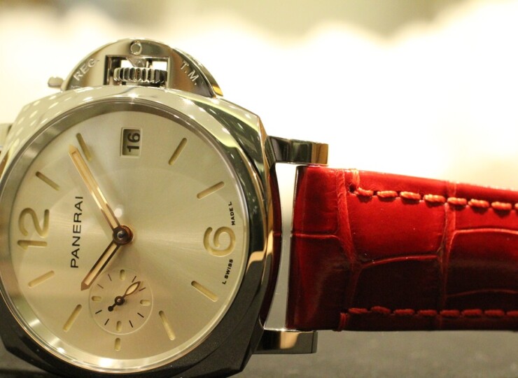 PANERAI ルミノール ドゥエ 38mm スティール アイボリー文字盤 PAM01550