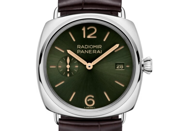 Panerai ラジオミール クアランタ 40mm スティール グリーン文字盤 PAM01573