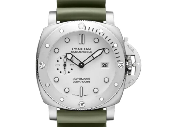 PANERAI サブマーシブル 44mm スティール ホワイト文字盤 PAM01595