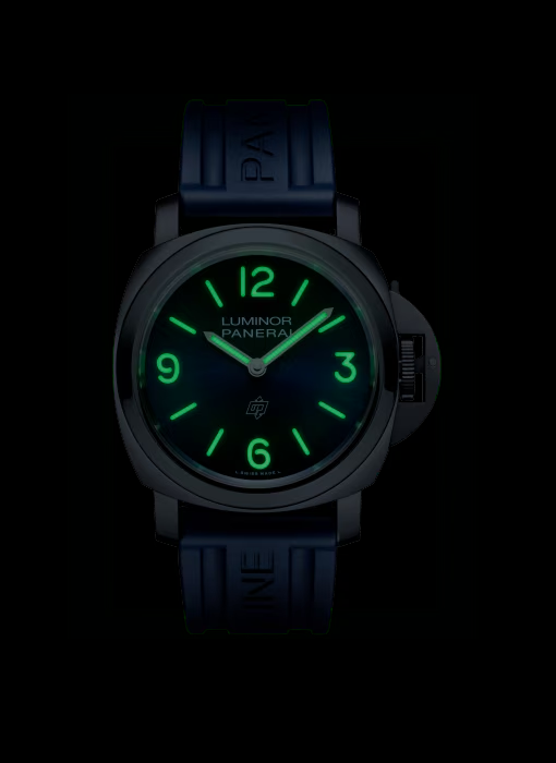 PANERAI ルミノール ベース ロゴ 44mm スティール ブルー文字盤 PAM01623