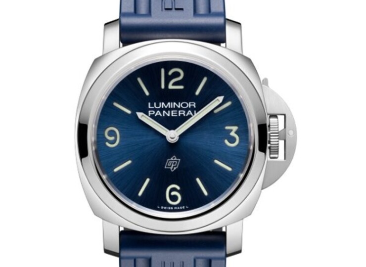 PANERAI ルミノール ベース ロゴ 44mm スティール ブルー文字盤 PAM01623