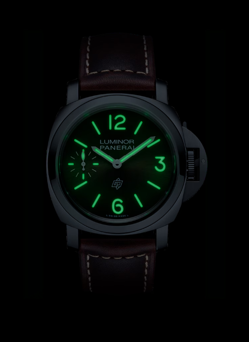PANERAI ルミノール ロゴ 44mm スティール グリーン文字盤 PAM01624