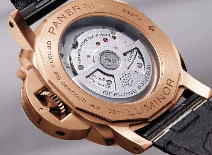 PANERAI ルミノール GMT 40mm ゴールドテック™ ブラック文字盤 PAM01641
