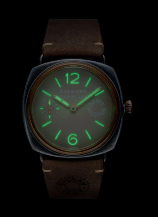 PANERAI ラジオミール 8 ジョルニ アイリーン 45mm スティール&ブロンズ ベージュ文字盤 PAM01643