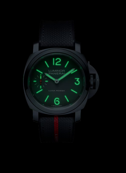 PANERAI ルミノール ルナ・ロッサ 44mm スティール ホワイト文字盤 PAM01653