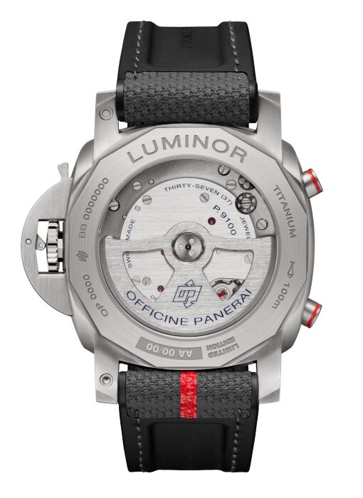 PANERAI ルミノール クロノ フライバック ルナ・ロッサ チタニオ 44mm チタン グレー文字盤 PAM01654