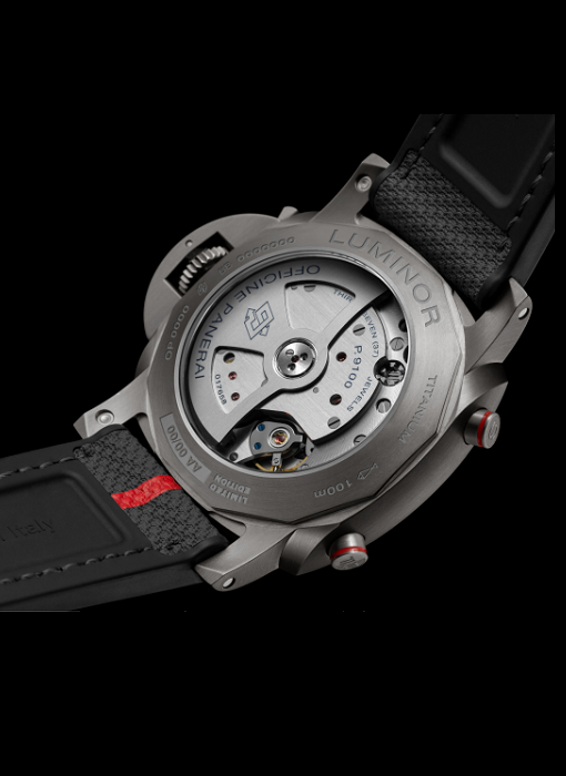PANERAI ルミノール クロノ フライバック ルナ・ロッサ チタニオ 44mm チタン グレー文字盤 PAM01654