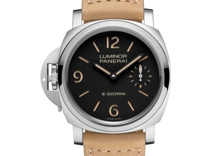 PANERAI ルミノール デストロ 8 ジョルニ 44mm スティール ブラック文字盤 PAM01655