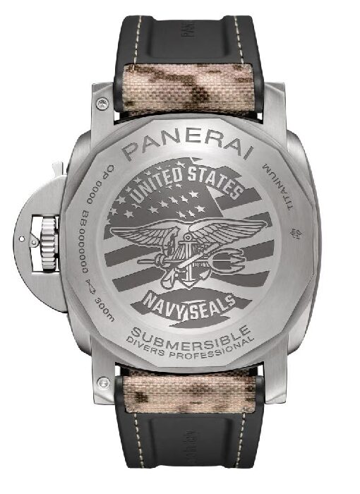 PANERAI サブマーシブル ネイビーシールズ 47mm チタン ブラック文字盤 PAM01669