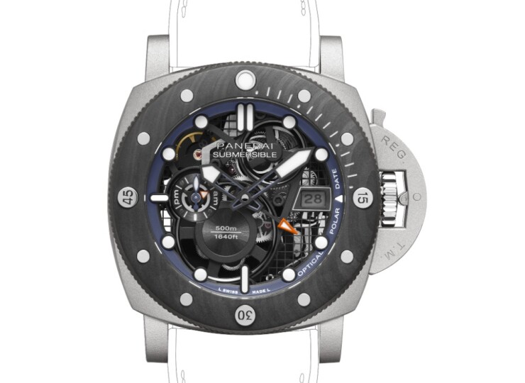 PANERAI サブマーシブル GMT チタニオ マイク・ホーン エクスペリエンス エディション 47mm チタン PAM01670