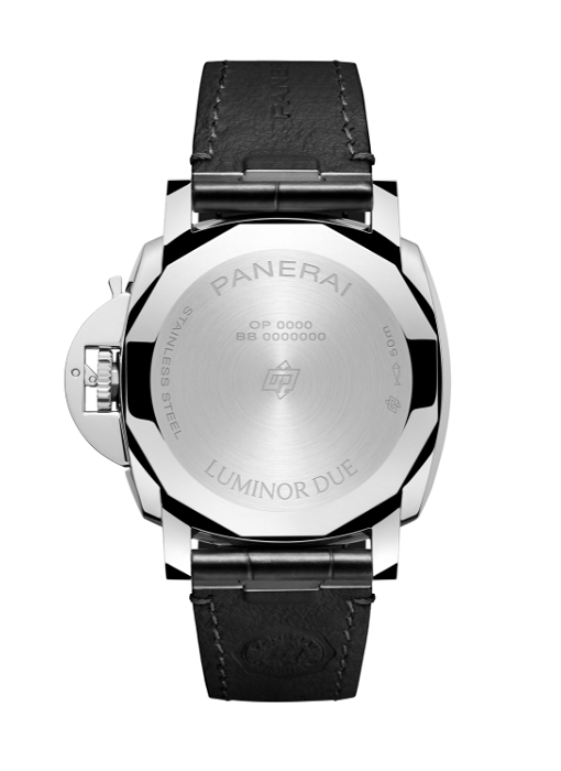 PANERAI ルミノール ドゥエ 42mm スティール ホワイト文字盤 アリゲーター・ストラップ PAM01672