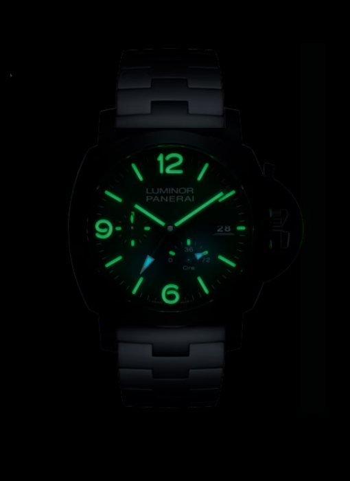 PANERAI ルミノール GMT パワーリザーブ チェラミカ 44mm セラミック ブラック文字盤 PAM01674