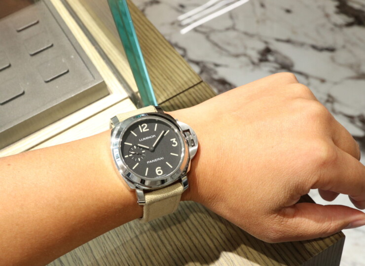 PANERAI ルミノール 42mm スティール ブラック文字盤 PAM01710