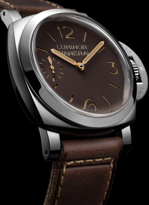 PANERAI ルミノール 44mm スティール ブラウン文字盤 PAM01731