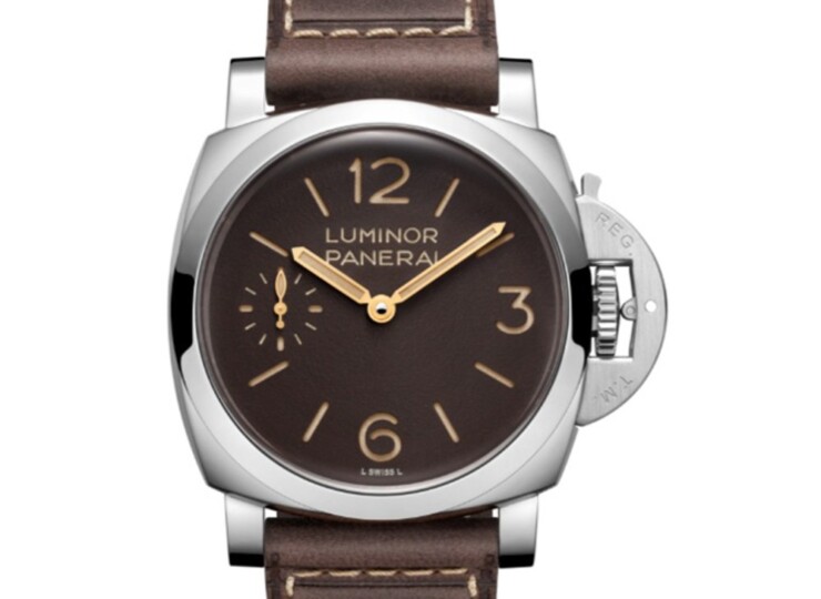 PANERAI ルミノール 44mm スティール ブラウン文字盤 PAM01731