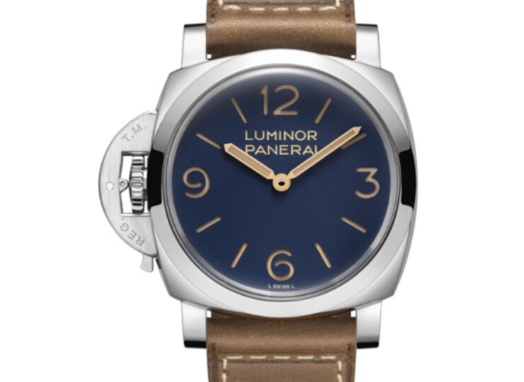 PANERAI ルミノール デストロ 44mm スティール ブルー文字盤 PAM01732