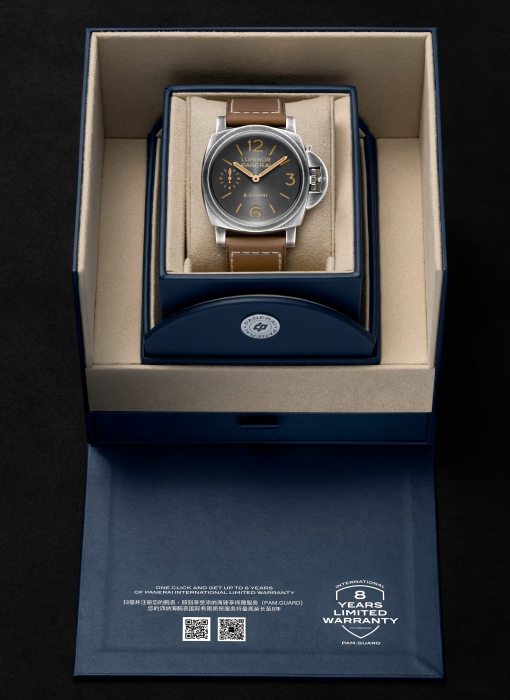 PANERAI ルミノール 8 ジョルニ 44mm スティール アンスラサイト文字盤 PAM01733