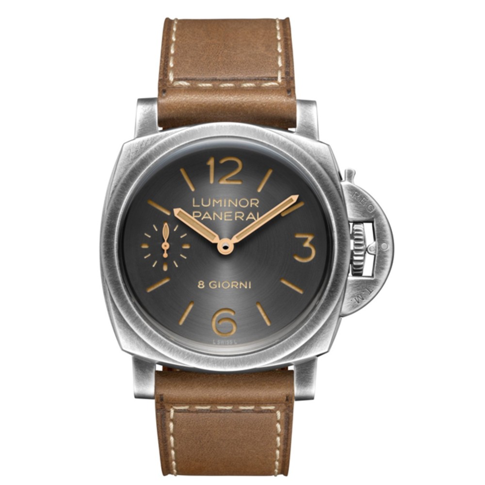 PANERAI ルミノール 8 ジョルニ 44mm スティール アンスラサイト文字盤 PAM01733