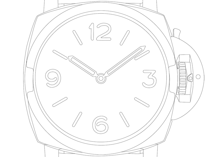 PANERAI ルミノール フィレンツェ 8 ジョルニ 44mm プラチナテック™ グリーン文字盤 PAM01734