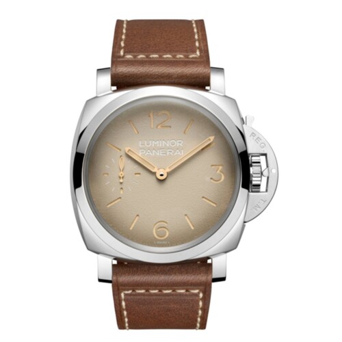ルミノール 47mm スティール アイボリー文字盤