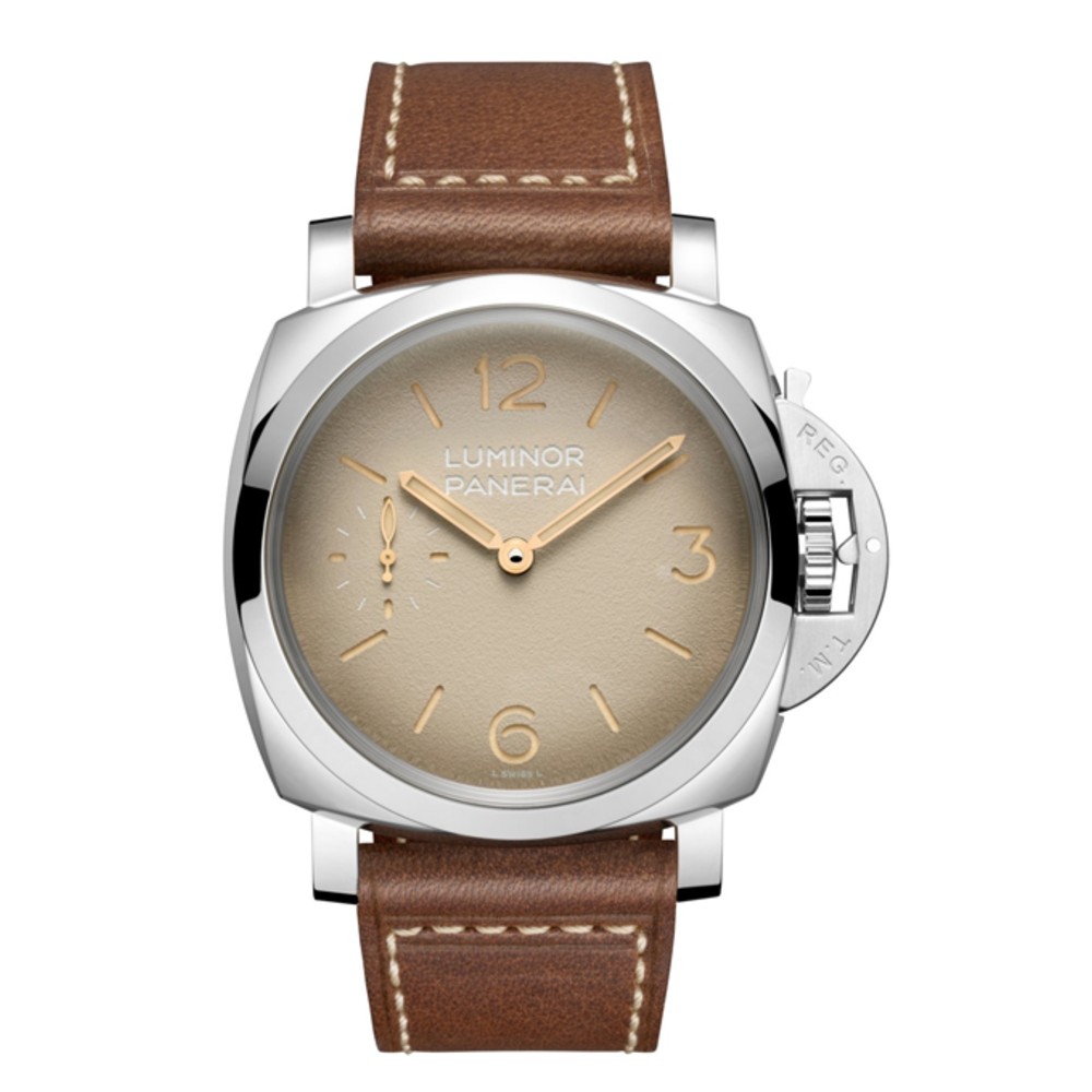 PANERAI ルミノール 47mm スティール アイボリー文字盤 PAM01735